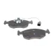 Колодки гальмівні передні BOSCH 0 986 494 463 для Fiat 500, Punto 2007-2014