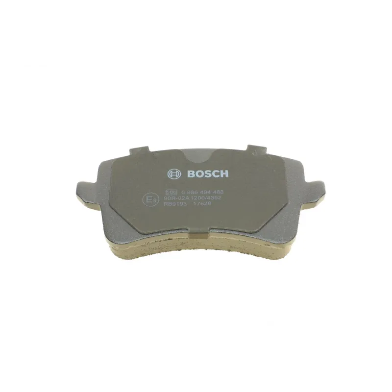 Колодки гальмівні задні BOSCH 0 986 494 488 для Audi A4/A5/A6/A7, Porsche Macan, 17.3 мм