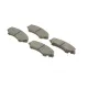 Колодки гальмівні передні BOSCH 0 986 494 493 для Chrysler Grand Voyager V, Dodge Caravan, VW Routan