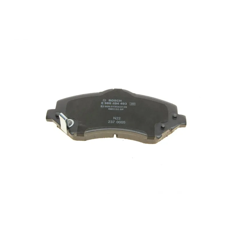 Колодки гальмівні передні BOSCH 0 986 494 493 для Chrysler Grand Voyager V, Dodge Caravan, VW Routan