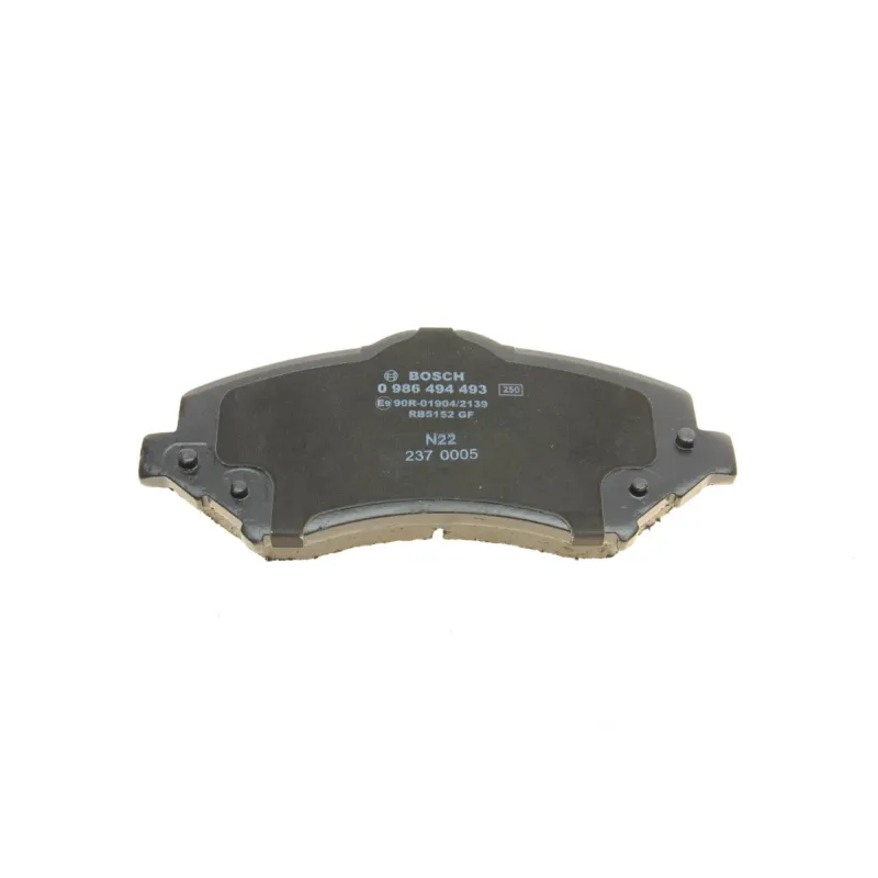 Колодки гальмівні передні BOSCH 0 986 494 493 для Chrysler Grand Voyager V, Dodge Caravan, VW Routan