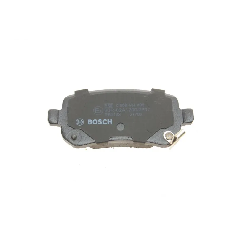 Колодки гальмівні задні BOSCH 0 986 494 496 для Chrysler Grand Voyager V, Dodge Journey, Fiat Freemont