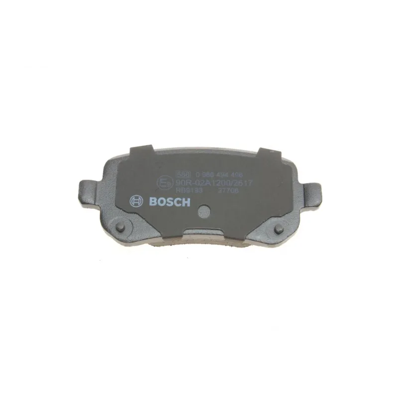 Колодки гальмівні задні BOSCH 0 986 494 496 для Chrysler Grand Voyager V, Dodge Journey, Fiat Freemont