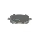 Колодки гальмівні задні BOSCH 0 986 494 496 для Chrysler Grand Voyager V, Dodge Journey, Fiat Freemont