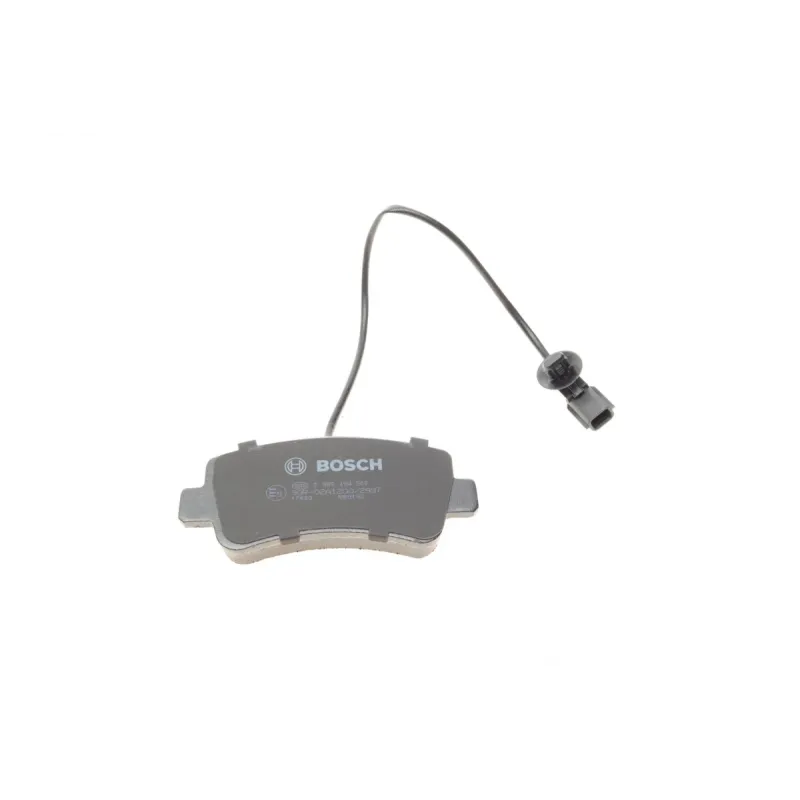 Комплект задніх гальмівних колодок BOSCH 0 986 494 500 для Renault Master, Opel Movano (2010-), 128.7x60x18 мм