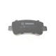 Комплект задніх гальмівних колодок BOSCH 0 986 494 500 для Renault Master, Opel Movano (2010-), 128.7x60x18 мм
