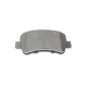 Комплект задніх гальмівних колодок BOSCH 0 986 494 500 для Renault Master, Opel Movano (2010-), 128.7x60x18 мм