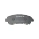 Колодки гальмівні передні BOSCH 0 986 494 501 для Nissan Qashqai J10/T31 X-Trail, 142x58.8x17.9 мм