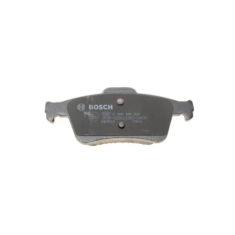 Комплект задніх гальмівних колодок BOSCH 0 986 494 528 для Citroen C5 III, Ford C-MAX, Renault Laguna, 122.8x51.8 мм