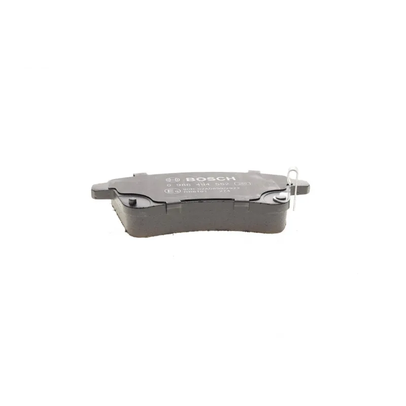 Колодки гальмівні передні BOSCH 0 986 494 552 для Hyundai ix20, Kia Venga 2010-, 131.5x60.6 мм