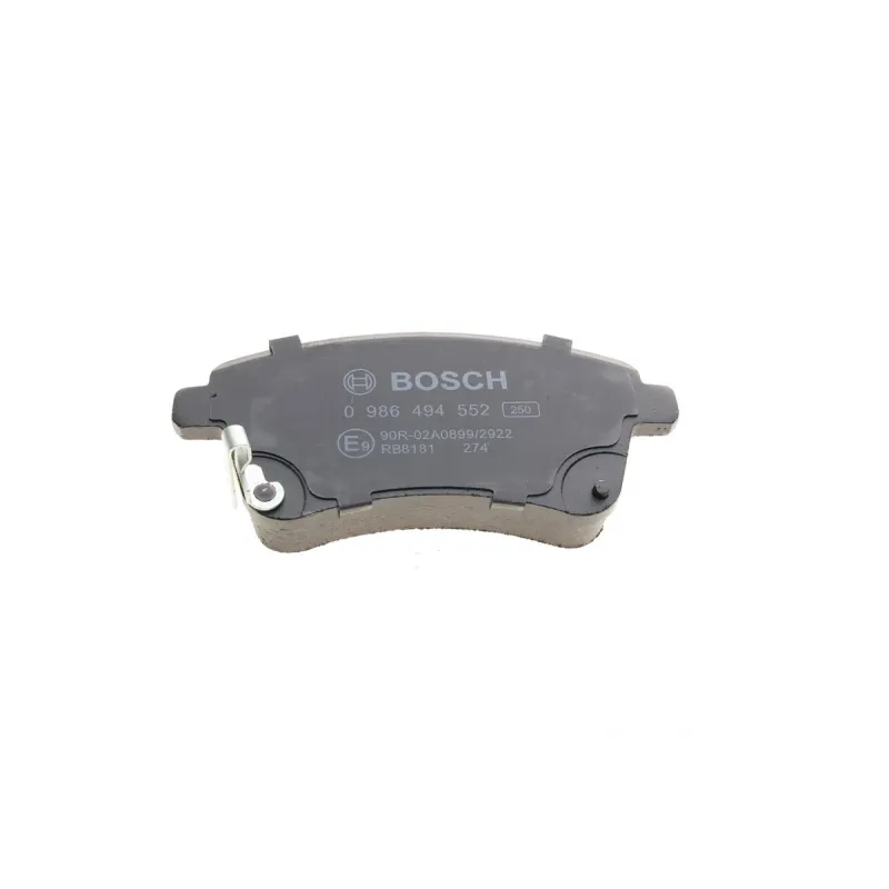 Колодки гальмівні передні BOSCH 0 986 494 552 для Hyundai ix20, Kia Venga 2010-, 131.5x60.6 мм