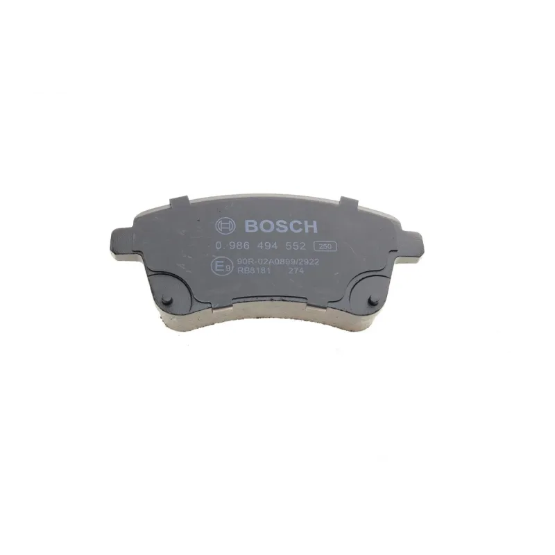 Колодки гальмівні передні BOSCH 0 986 494 552 для Hyundai ix20, Kia Venga 2010-, 131.5x60.6 мм