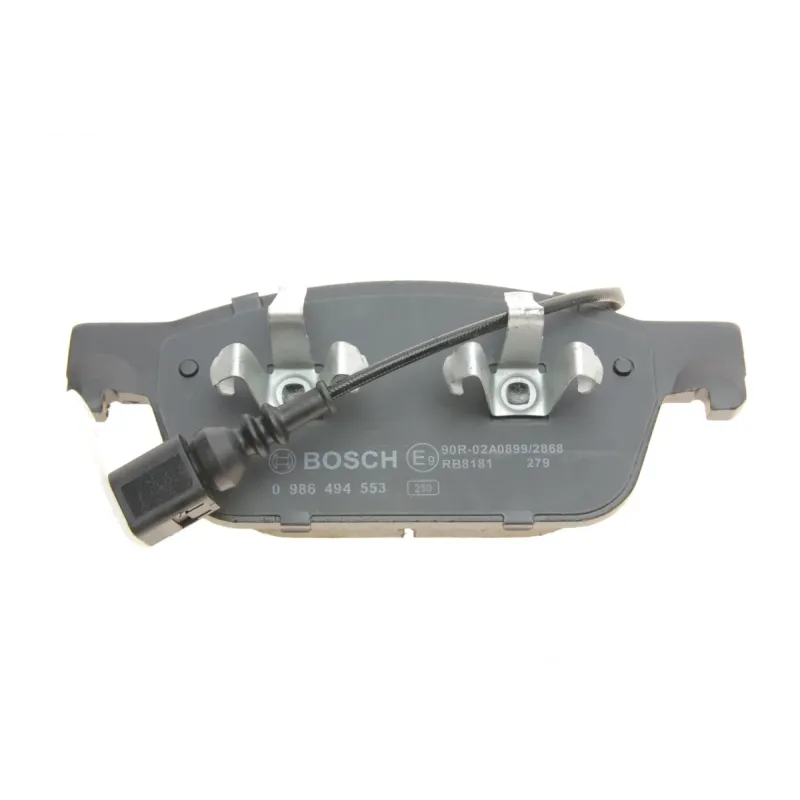 Колодки гальмівні передні BOSCH 0 986 494 553 для Volkswagen T5/T6 2003-2023, 74.9x17.9 мм