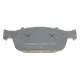 Колодки гальмівні передні BOSCH 0 986 494 553 для Volkswagen T5/T6 2003-2023, 74.9x17.9 мм