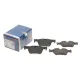 Колодки гальмівні задні Bosch 0 986 494 554 для BMW 1 (F20/F21) 116i 136 к.с. 2010-, 123x44.3x17.3 мм