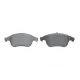 Колодки гальмівні передні BOSCH 0 986 494 556 для Renault Laguna III 2007-, Scenic III 2008-