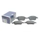 Колодки гальмівні передні BOSCH 0 986 494 556 для Renault Laguna III 2007-, Scenic III 2008-