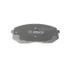 Комплект гальмівних колодок передніх BOSCH 0 986 494 559 для Hyundai i40, ix35, Kia Sportage 137.8x60.8x17.6 мм