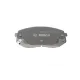 Комплект гальмівних колодок передніх BOSCH 0 986 494 559 для Hyundai i40, ix35, Kia Sportage 137.8x60.8x17.6 мм