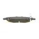 Колодки гальмівні передні BOSCH 0 986 494 562 для Honda Jazz, CR-Z 2007-2013, 136.7x56.3 мм