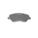 Колодки гальмівні передні BOSCH 0 986 494 563 для Hyundai Accent IV, Kia Rio III (133x58.5x17.5 мм)