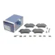 Колодки гальмівні передні BOSCH 0 986 494 570 для Mercedes-Benz A-Class W169/B-Class W245 2004-2012 19 мм