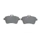 Колодки гальмівні передні BOSCH 0 986 494 570 для Mercedes-Benz A-Class W169/B-Class W245 2004-2012 19 мм