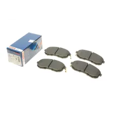 Комплект гальмівних колодок передніх BOSCH 0 986 494 572 для Nissan Juke, Tiida 2007- 137.2x54.2x16.9 мм