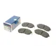 Комплект гальмівних колодок передніх BOSCH 0 986 494 572 для Nissan Juke, Tiida 2007- 137.2x54.2x16.9 мм