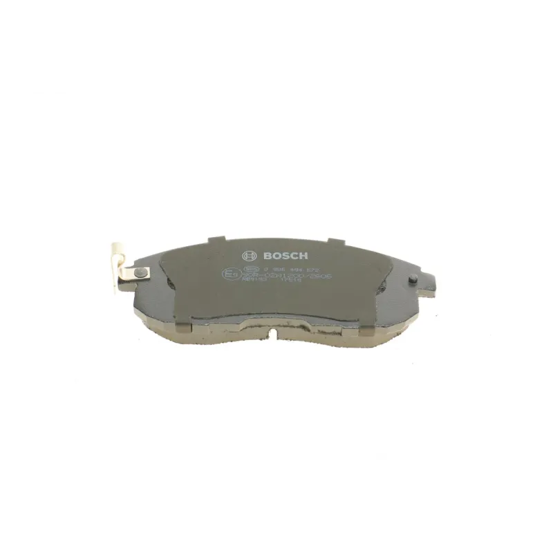 Комплект гальмівних колодок передніх BOSCH 0 986 494 572 для Nissan Juke, Tiida 2007- 137.2x54.2x16.9 мм