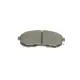 Комплект гальмівних колодок передніх BOSCH 0 986 494 572 для Nissan Juke, Tiida 2007- 137.2x54.2x16.9 мм