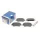 Колодки гальмівні передні BOSCH 0 986 494 573 для Nissan Micra K13, Note E12, Tiida C11 2007-2013