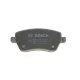 Колодки гальмівні передні BOSCH 0 986 494 573 для Nissan Micra K13, Note E12, Tiida C11 2007-2013