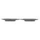 Колодки гальмівні передні BOSCH 0 986 494 575 для Jeep Compass, Patriot 2006- 145x54.8x16.5 мм