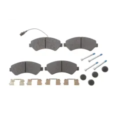 Колодки гальмівні (передні) Citroen Jumper/Fiat Ducato/Peugeot Boxer 2.0-3.0HDi 06- R16(+датчик)