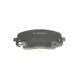 Колодки гальмівні передні BOSCH 0 986 494 594 для Hyundai I10 2008-, Kia Picanto 2004-, 116.2x47.5x16.8 мм