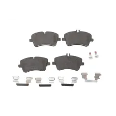 Колодки гальмівні передні BOSCH 0 986 494 607 для Mercedes-Benz C-Class W203/CL203/S203 2000-2011, 131.1x62.3 мм