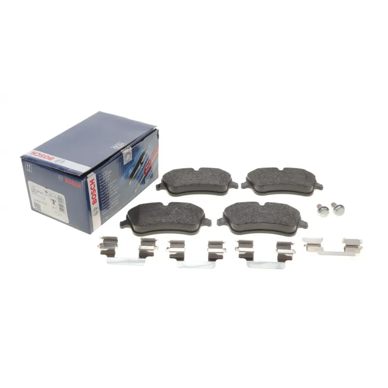 Колодки гальмівні передні BOSCH 0 986 494 607 для Mercedes-Benz C-Class W203/CL203/S203 2000-2011, 131.1x62.3 мм
