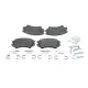 Колодки гальмівні передні BOSCH 0 986 494 609 для Opel Astra J, Insignia, MG Marvel R 142x66.7x18.8 мм