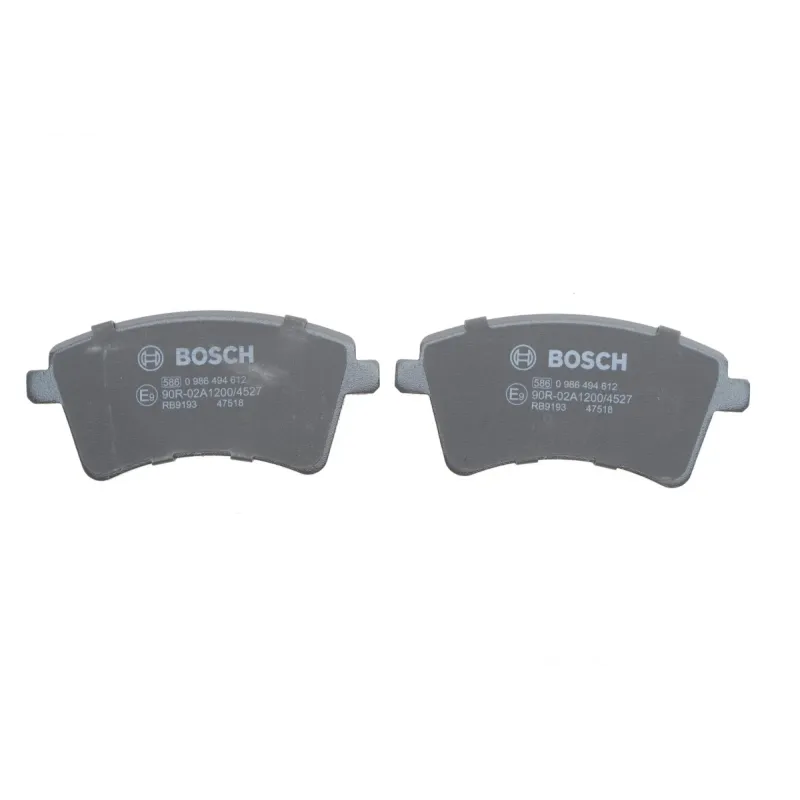 Колодки гальмівні передні BOSCH 0 986 494 612 для Renault Kangoo 2008-