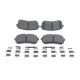 Колодки гальмівні (задні) Hyundai Creta/ix20/Sonata/Kia Ceed/Optima/Picanto 10- = 0986494140