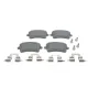 Колодки гальмівні задні BOSCH 0 986 494 637 для Audi A4 B8, A5, Q5