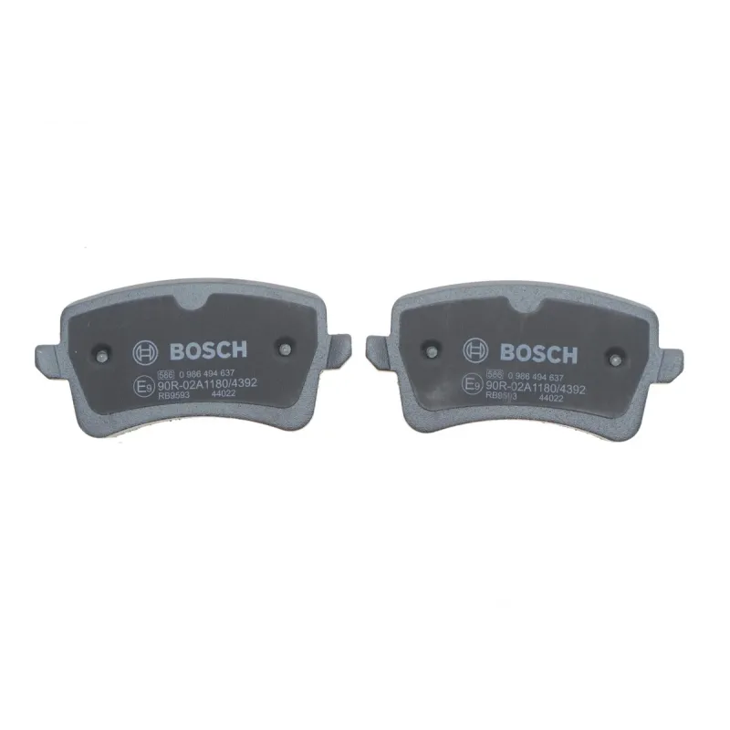 Колодки гальмівні задні BOSCH 0 986 494 637 для Audi A4 B8, A5, Q5