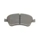 Колодки гальмівні (передні) Toyota Auris 06-12/Corolla 06-14 (з прижимною пластиною)