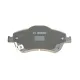 Колодки гальмівні (передні) Toyota Auris 06-12/Corolla 06-14 (з прижимною пластиною)