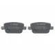 Колодки гальмівні задні BOSCH 0 986 494 639 для Ford Kuga, Mondeo IV, Galaxy, 95.2x43.2x14.7 мм