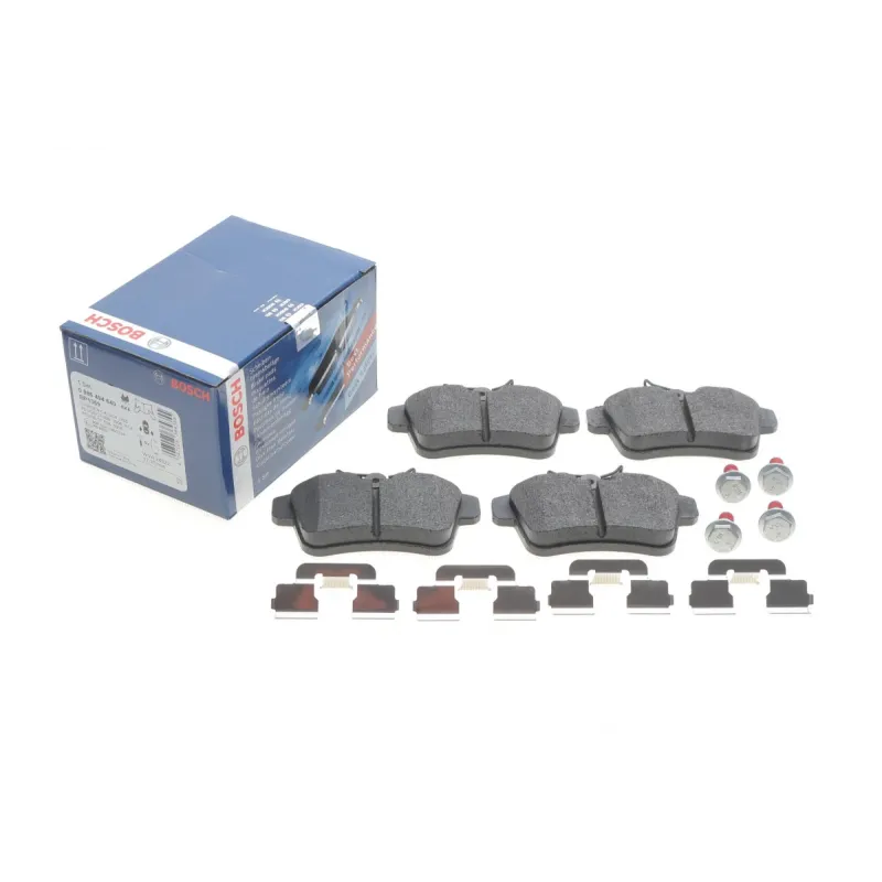 Колодки гальмівні задні BOSCH 0 986 494 640 для Citroen C4 II, DS4, Peugeot 508 (з прижимною пластиною, 104x55.9x17 мм)