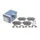 Колодки гальмівні задні BOSCH 0 986 494 640 для Citroen C4 II, DS4, Peugeot 508 (з прижимною пластиною, 104x55.9x17 мм)