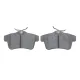 Колодки гальмівні задні BOSCH 0 986 494 640 для Citroen C4 II, DS4, Peugeot 508 (з прижимною пластиною, 104x55.9x17 мм)