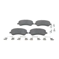 Колодки гальмівні передні BOSCH 0 986 494 648 для Mercedes-Benz GLK-Class X204 2008- 165.3x68.2 мм